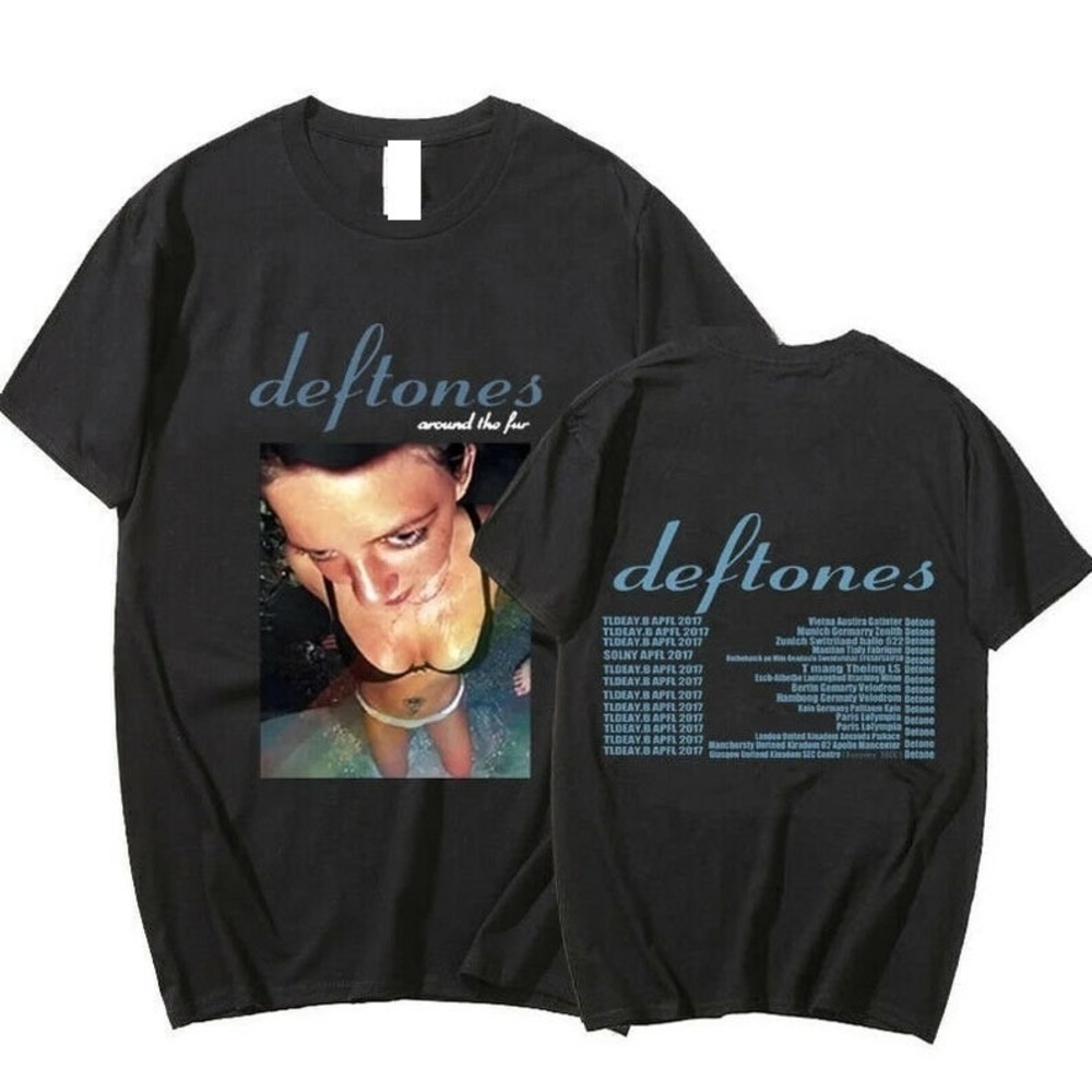 Streetwear Around The Fur Tour Band Concert Unisex T-shirt Gift For Fan 2 Sided - Picture 1 of 3